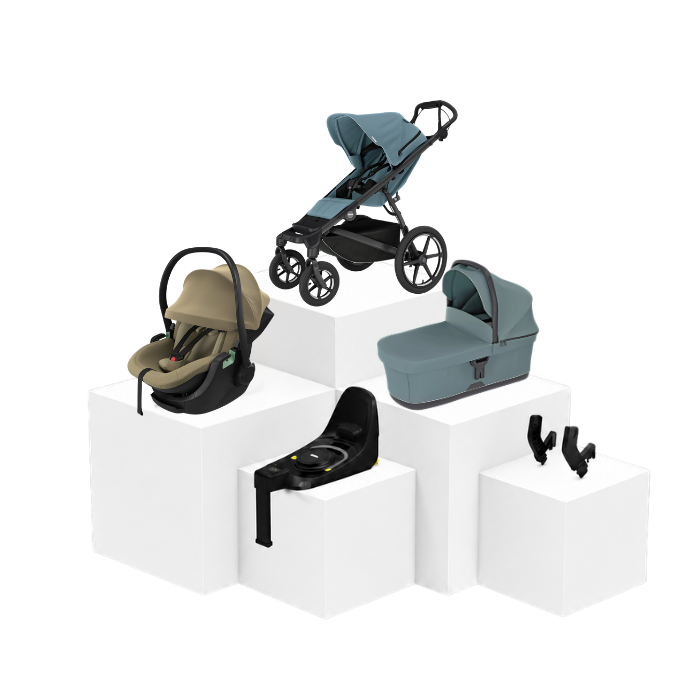 Thule Urban Glide 4 5-in-1 Travel Set – Babywanne, Babyschale & ISOFIX Basis