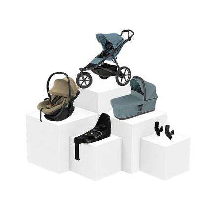 Thule Urban Glide 3 5-in-1 Travel Set – Babywanne, Babyschale & ISOFIX Basis