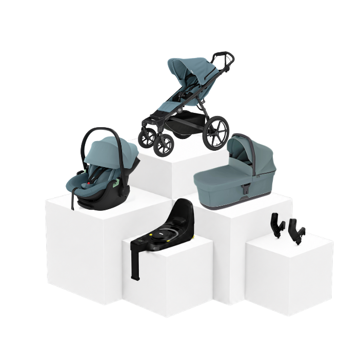 Thule Urban Glide 4 5-in-1 Travel Set – Babywanne, Babyschale & ISOFIX Basis
