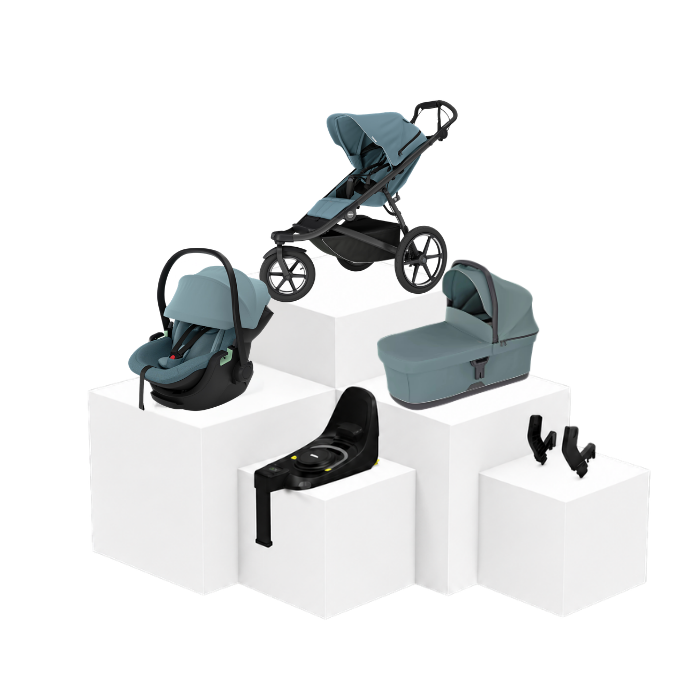 Thule Urban Glide 3 5-in-1 Travel Set – Babywanne, Babyschale & ISOFIX Basis