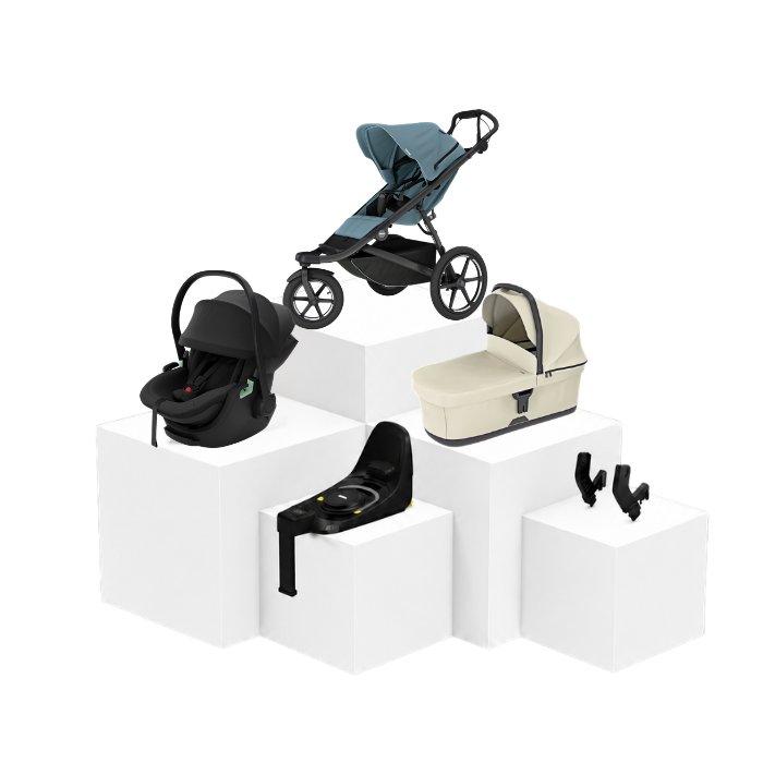 Thule Urban Glide 3 5-in-1 Travel Set – Babywanne, Babyschale & ISOFIX Basis
