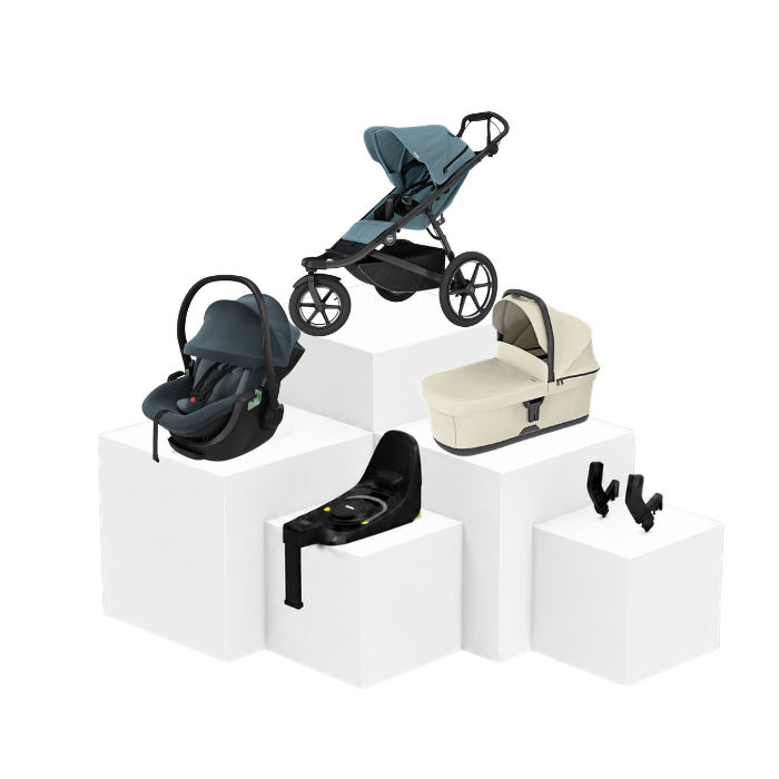 Thule Urban Glide 3 5-in-1 Travel Set – Babywanne, Babyschale & ISOFIX Basis