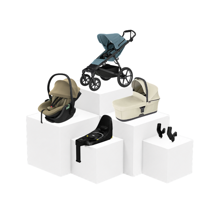 Thule Urban Glide 4 5-in-1 Travel Set – Babywanne, Babyschale & ISOFIX Basis