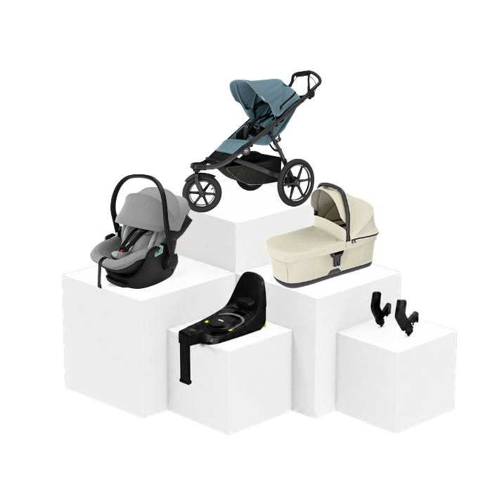 Thule Urban Glide 3 5-in-1 Travel Set – Babywanne, Babyschale & ISOFIX Basis