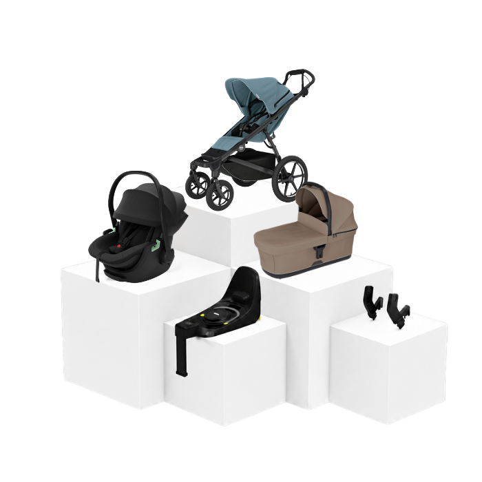 Thule Urban Glide 4 5-in-1 Travel Set – Babywanne, Babyschale & ISOFIX Basis