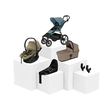 Thule Urban Glide 4 5-in-1 Travel Set – Babywanne, Babyschale & ISOFIX Basis