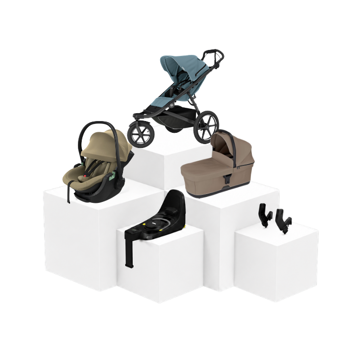 Thule Urban Glide 3 5-in-1 Travel Set – Babywanne, Babyschale & ISOFIX Basis