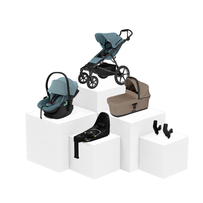 Thule Urban Glide 4 5-in-1 Travel Set – Babywanne, Babyschale & ISOFIX Basis