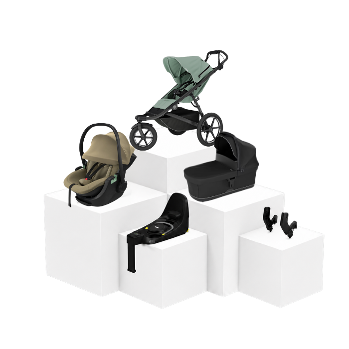 Thule Urban Glide 3 5-in-1 Travel Set – Babywanne, Babyschale & ISOFIX Basis