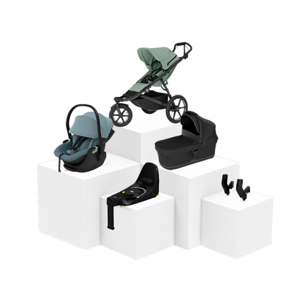 Thule Urban Glide 3 5-in-1 Travel Set – Babywanne, Babyschale & ISOFIX Basis