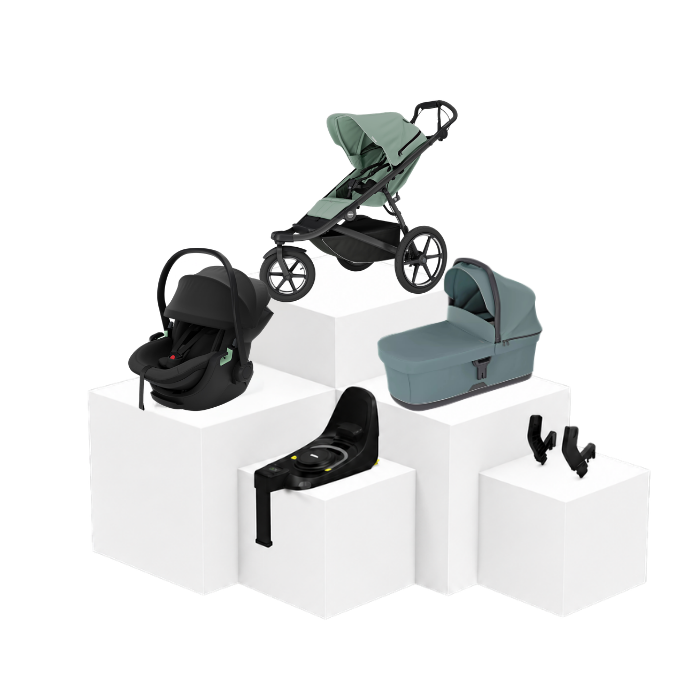 Thule Urban Glide 3 5-in-1 Travel Set – Babywanne, Babyschale & ISOFIX Basis