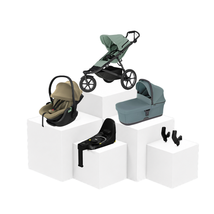 Thule Urban Glide 3 5-in-1 Travel Set – Babywanne, Babyschale & ISOFIX Basis