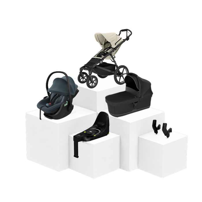Thule Urban Glide 4 5-in-1 Travel Set – Babywanne, Babyschale & ISOFIX Basis