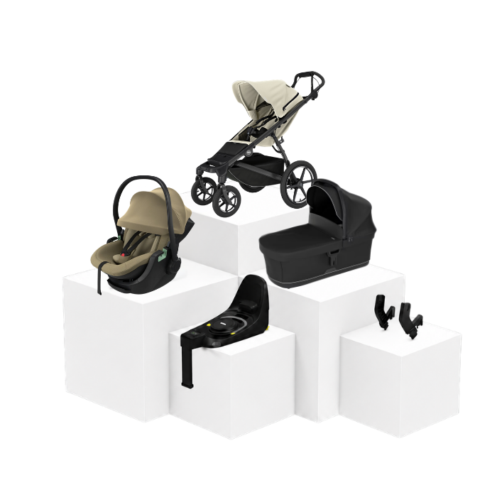 Thule Urban Glide 4 5-in-1 Travel Set – Babywanne, Babyschale & ISOFIX Basis