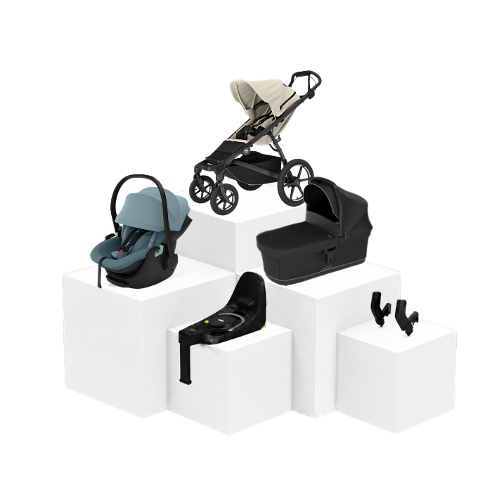 Thule Urban Glide 4 5-in-1 Travel Set – Babywanne, Babyschale & ISOFIX Basis