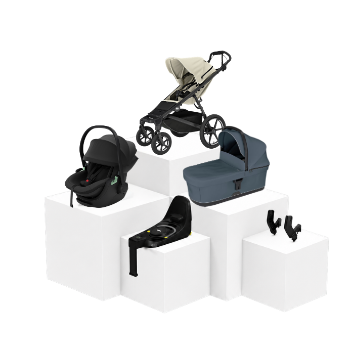 Thule Urban Glide 4 5-in-1 Travel Set – Babywanne, Babyschale & ISOFIX Basis