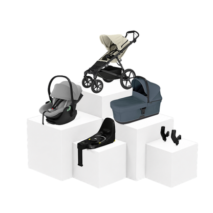 Thule Urban Glide 4 5-in-1 Travel Set – Babywanne, Babyschale & ISOFIX Basis