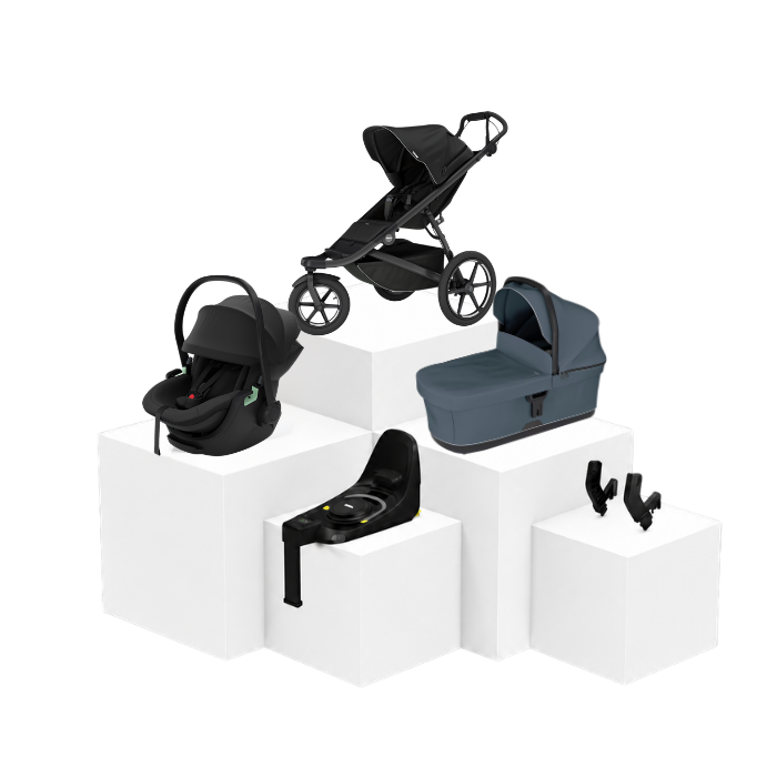 Thule Urban Glide 3 5-in-1 Travel Set – Babywanne, Babyschale & ISOFIX Basis