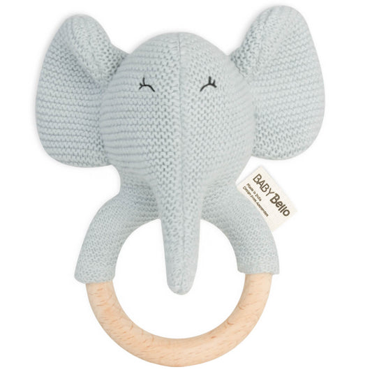 Produktbild: Baby bello - Rassel “Elvy der Elefant” von baby bello im Onlineshop von dasMikruli - Dein Shop für Baby Erstausstattung