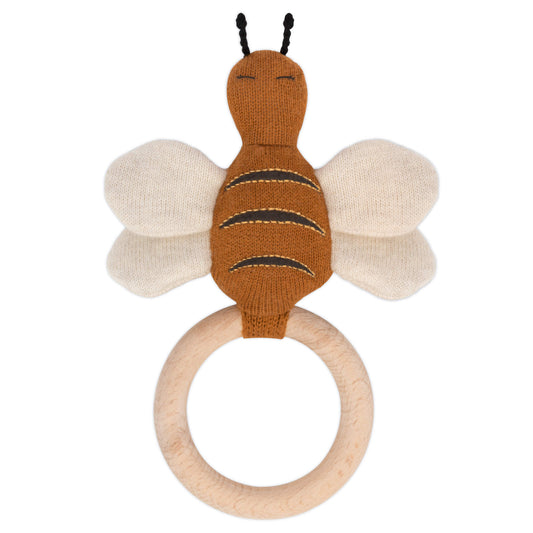 Produktbild: Baby bello - Rassel “Betty the Bee” von baby bello im Onlineshop von dasMikruli - Dein Shop für Baby Erstausstattung