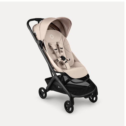 Bugaboo Reisebuggy, beige, Voderansicht. 