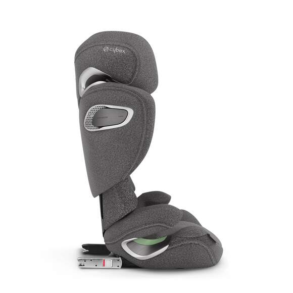 Cybex Solution T i-Fix in Mirage Grey (Plus) – Seitenansicht mit ISOFIX-System