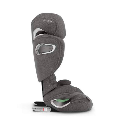 Cybex Solution T i-Fix in Mirage Grey (Plus) – Seitenansicht mit ISOFIX-System