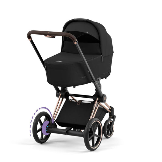 Produktbild: Cybex Platinum - e Priam inkl. Wanne und Sportsitz von CYBEX im Onlineshop von dasMikruli - Dein Shop für Baby Erstausstattung