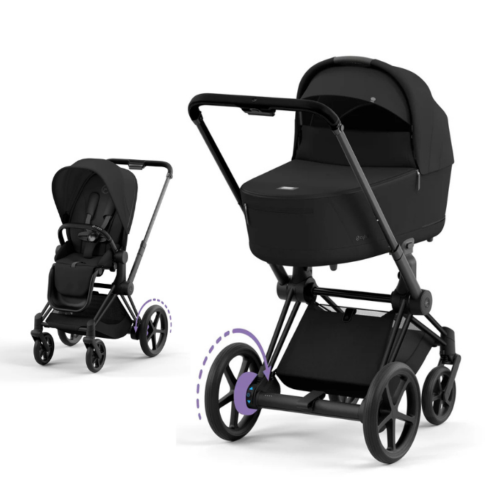 Cybex Platinum - e Priam inkl. Wanne und Sportsitz