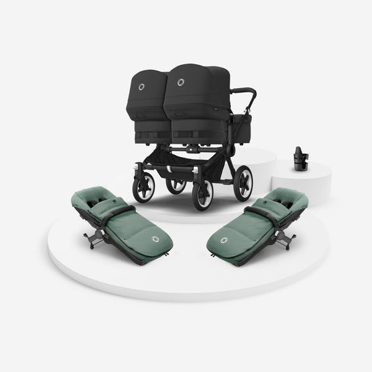 Produktbild: Bugaboo - SOMMERANGEBOT Donkey 5 Twin Kinderwagen-Set von Bugaboo im Onlineshop von dasMikruli - Dein Shop für Baby Erstausstattung