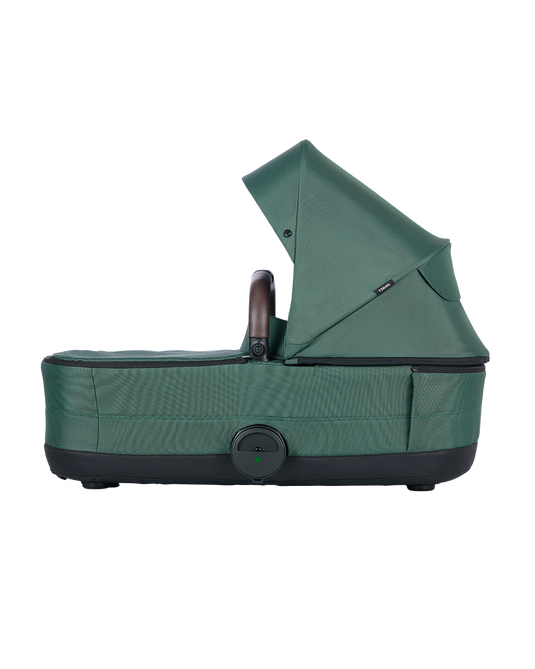 Die Babywanne für das Kinderwagen Modell Jimmey in der Farbe Pine Green von der Firma Easywalker. 