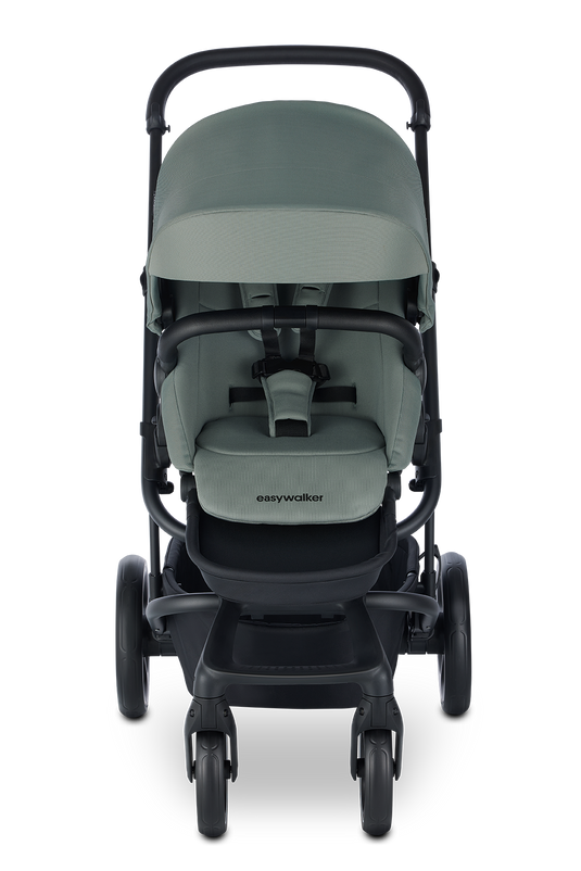 Der Kinderwagen Harvey5 der Marke Easywalker in der Farbe Agave Green.