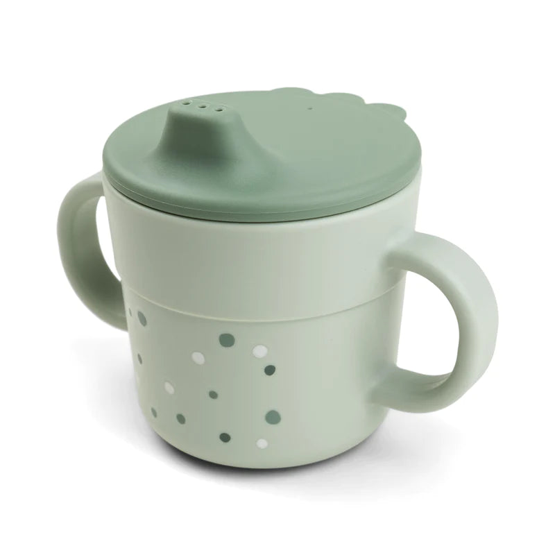 Donebydeer - Foodie Trinkbecher - Happy dots green