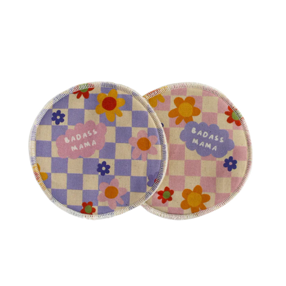 Moodie - Flowerempower x waschbare Stilleinlagen - 3 Paar