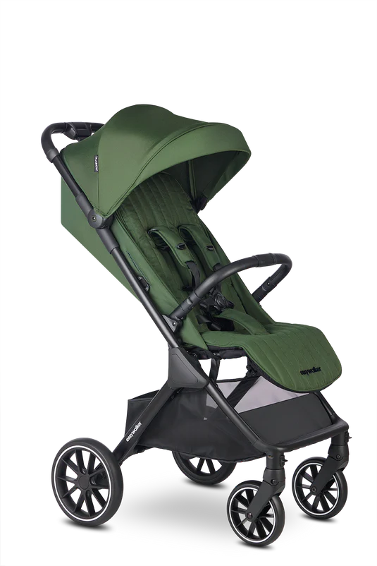 Der Buggy Jackey2 in der XL Ausführung von der Firma Easywalker in der Farbe Deep Green.