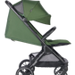 Der Buggy Jackey2 in der XL Ausführung von der Firma Easywalker in der Farbe Deep Green mit verstellbarer Rückenlehne in Liegeposition.