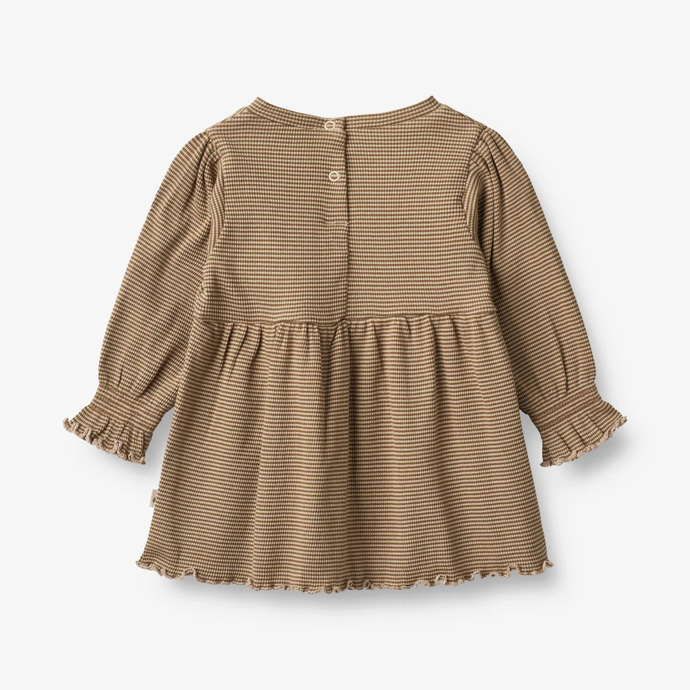 Produktbild: wheat - Jerseykleid beige mit Ripp-Struktur von wheat im Onlineshop von dasMikruli - Dein Shop für Baby Erstausstattung