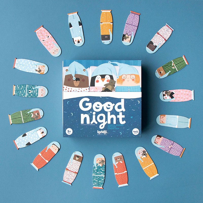 Produktbild: Londji Good Night Gesellschaftsspiel von londji im Onlineshop von dasMikruli - Dein Shop für Baby Erstausstattung