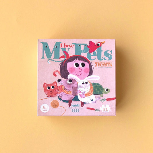 Produktbild: londji - Puzzle I Love my Pets von londji im Onlineshop von dasMikruli - Dein Shop für Baby Erstausstattung