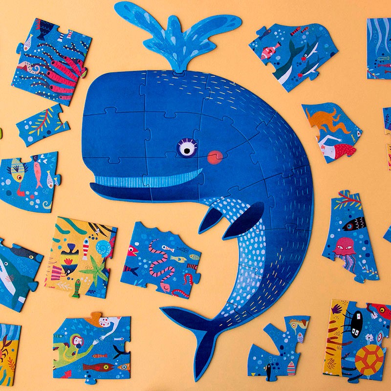 Produktbild: londji - Puzzle My Big Blue von londji im Onlineshop von dasMikruli - Dein Shop für Baby Erstausstattung