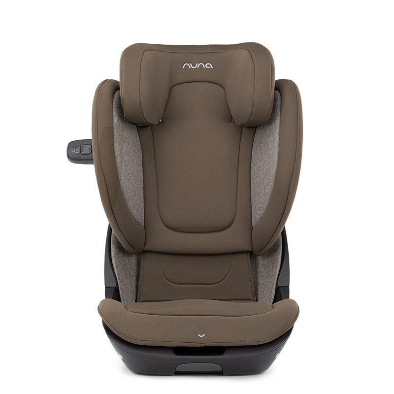 Kindersitz AACE von der Firma Nuna in der Farbe Walnut.