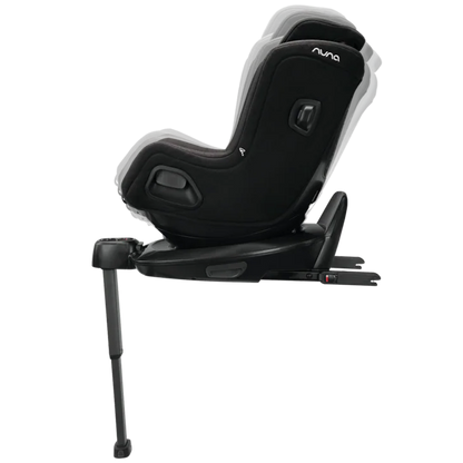 Kindersitz TODLnext auf der ISOFIX basenext vorwärtsgerichtet montiert.