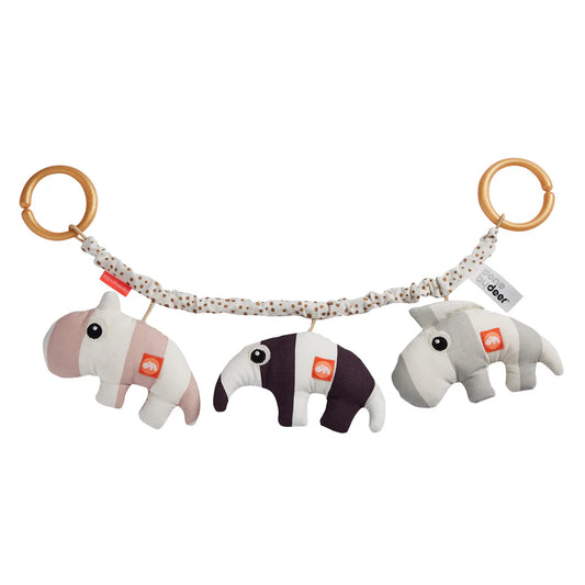 Produktbild: Donebydeer - Kinderwagenkette deer friends von donebydeer im Onlineshop von dasMikruli - Dein Shop für Baby Erstausstattung