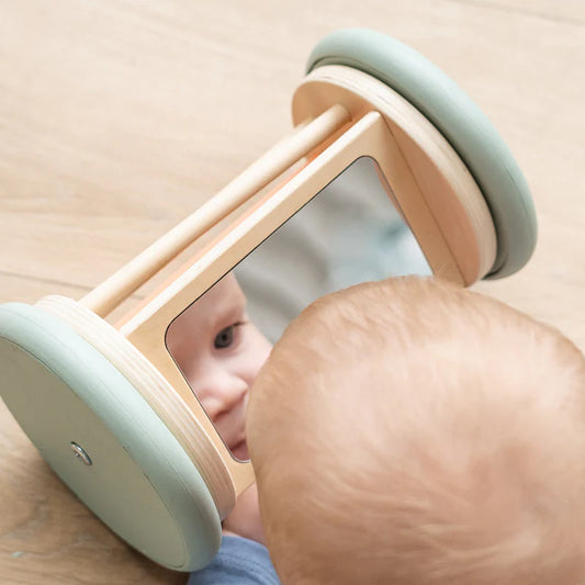 Produktbild: Donebydeer - Rollbarer Aktivitätsspiegel Birdee von donebydeer im Onlineshop von dasMikruli - Dein Shop für Baby Erstausstattung