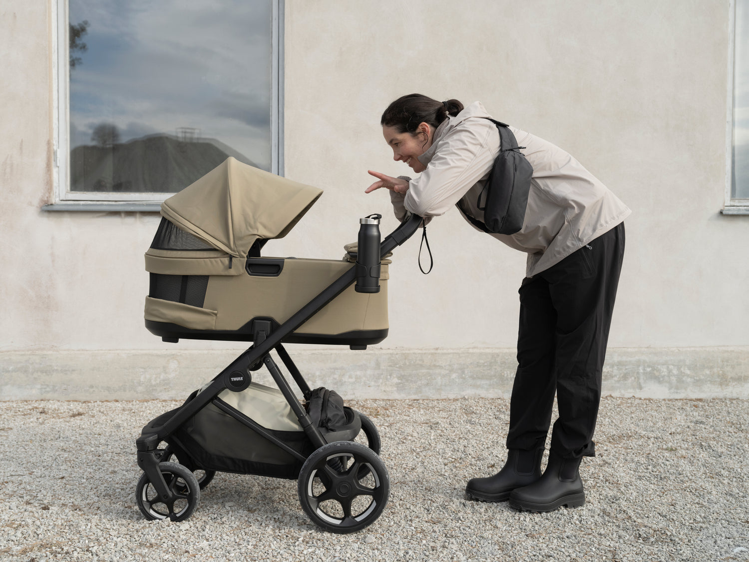 Thule Charm 3-in-1 Kinderwagenset inkl. CYBEX Cloud T i-size