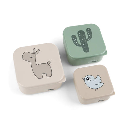 Donebydeer - Snackbox 3er-Set Lalee Sand mix