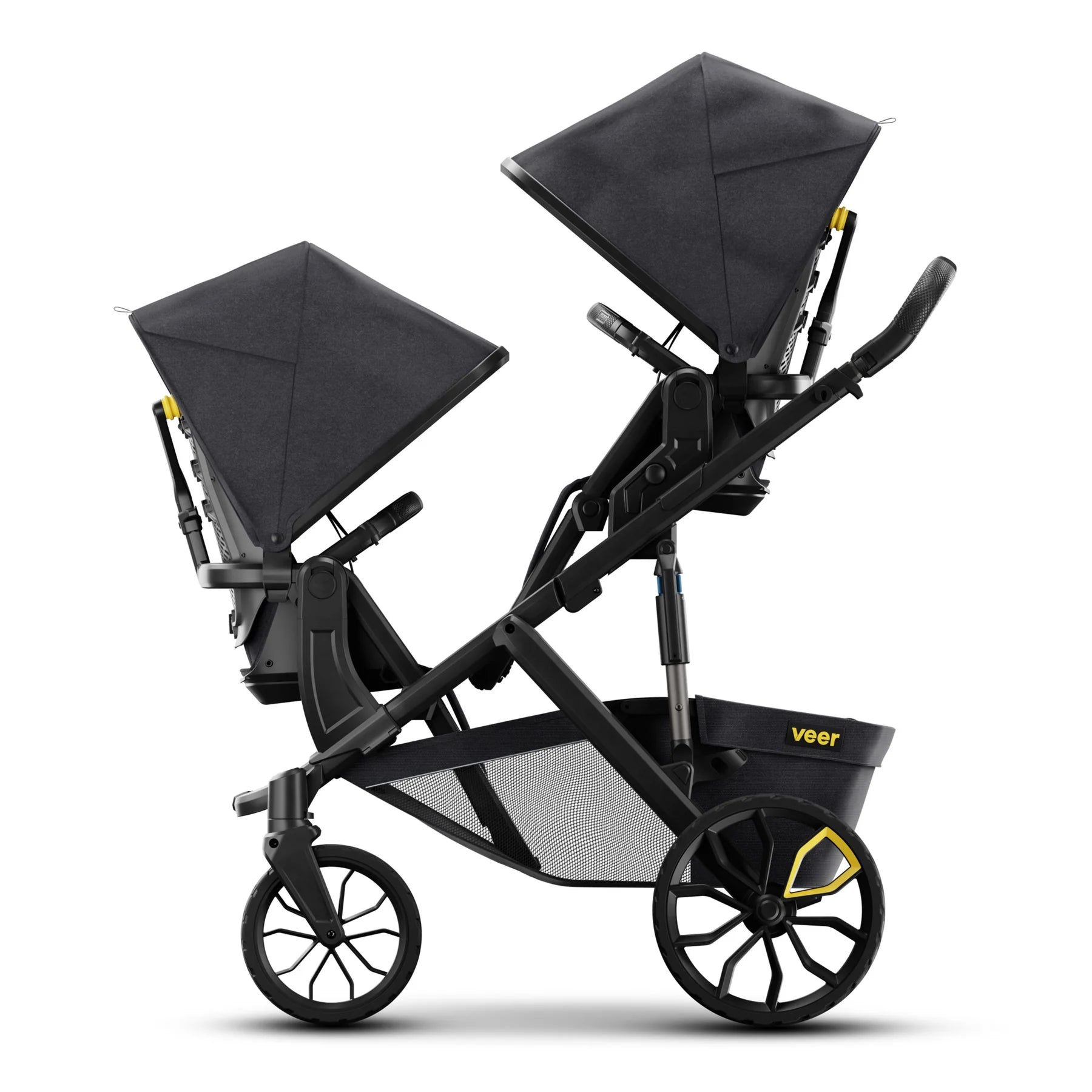 Produktbild: Veer - Switchback Zwillingskinderwagen-Set von Veer im Onlineshop von dasMikruli - Dein Shop für Baby Erstausstattung