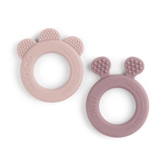 Produktbild: Beißring 2-er Pack Deer friends von donebydeer im Onlineshop von dasMikruli - Dein Shop für Baby Erstausstattung