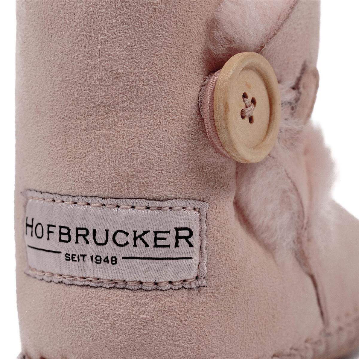 Hofbrucker - Lammfellpatschen booty pink