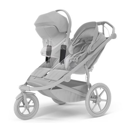 Thule Urban Glide Adapter – Autositz-Adapter für Thule Urban Glide 2 und 3, kompatibel mit Thule Shine Babyschale, ermöglicht sicheren und schnellen Wechsel zwischen Auto und Kinderwagen